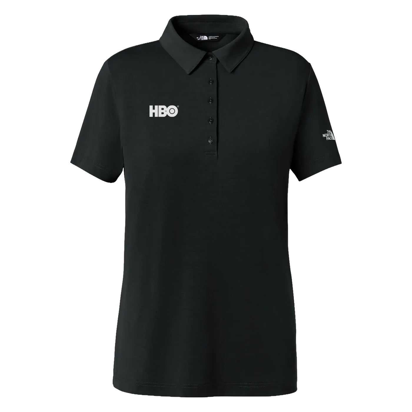The North Face Polos, custom branded with your logo