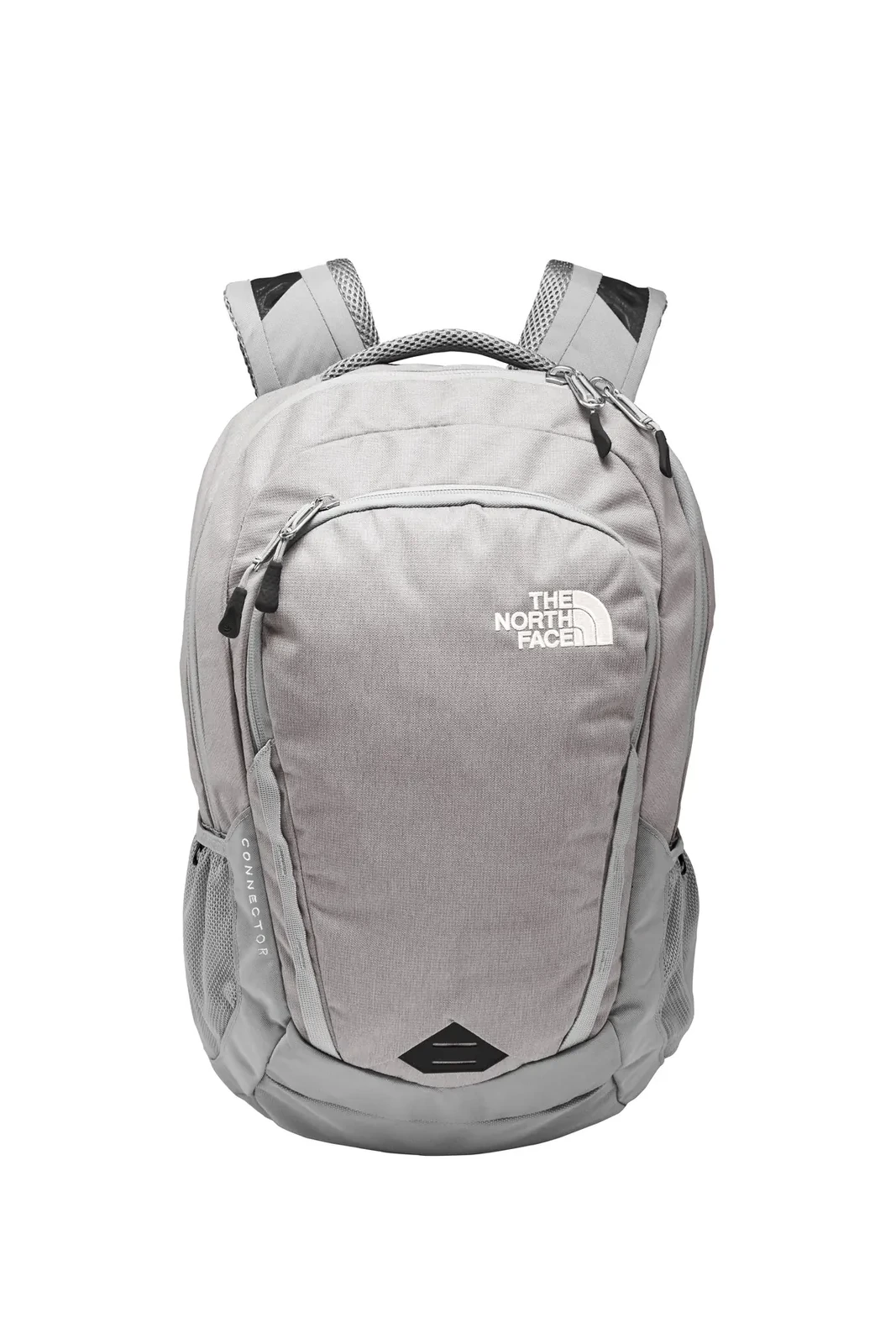 Custom branded The North Face  Connector Backpack in Mid Grey Dark Heather/ Mid Grey, Alt