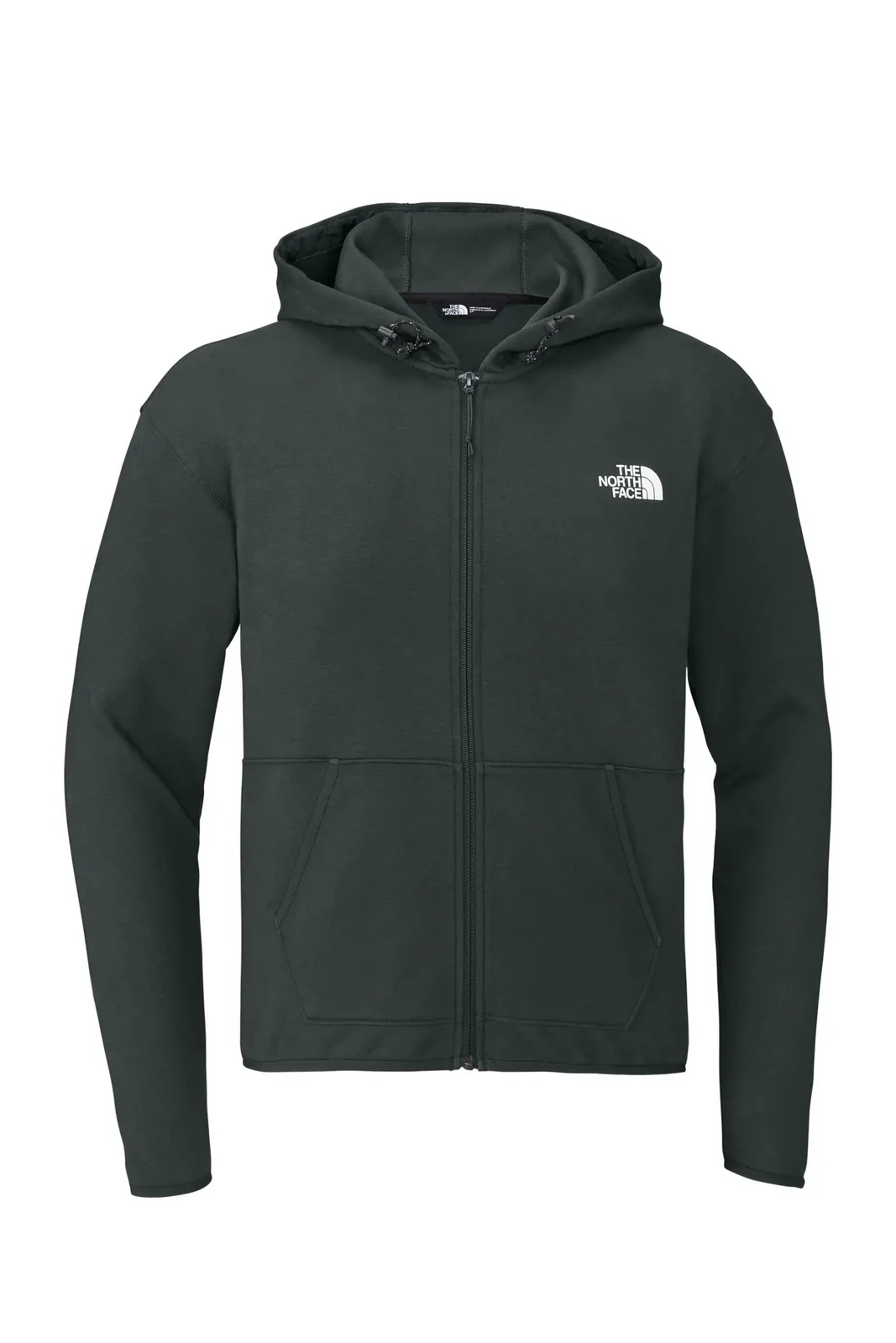 The North Face Double-Knit Full-Zip Hoodie, custom branded with your logo